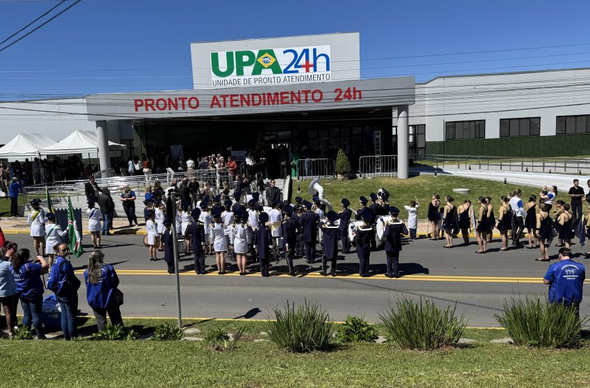  Inauguração da UPA com presença do governador