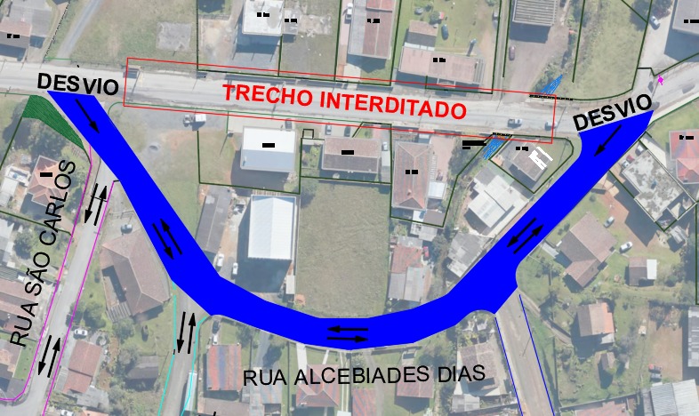  ATENÇÃO SERRA ALTA: Trecho da rua Mathias Nossol será interditado