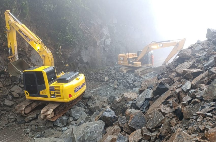  SC-418: Serra Dona Francisca segue interditada