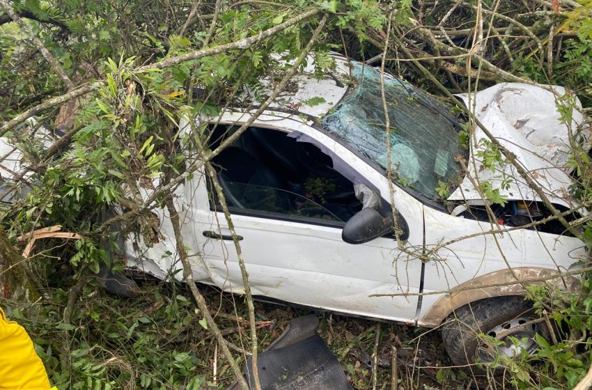  Saída de pista na BR-280