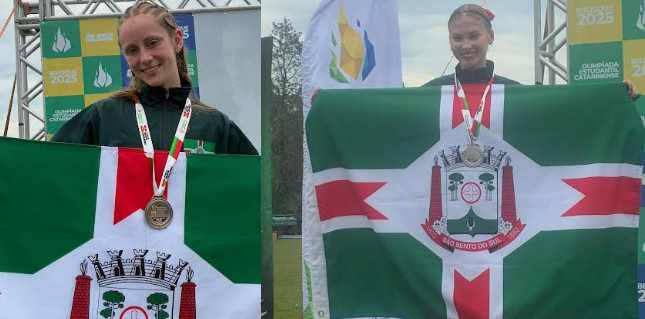  Atletismo conquista primeiras medalhas na OLESC