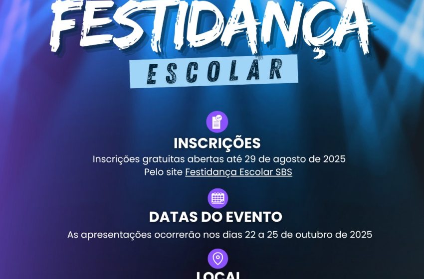  32º edição do Festidança começa nesta quarta-feira