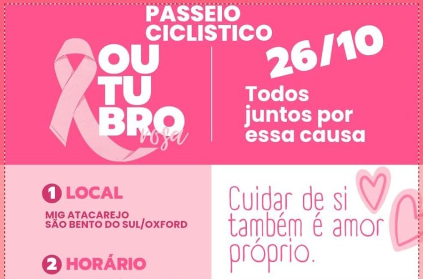 Passeio Ciclístico em prol da Rede Feminina