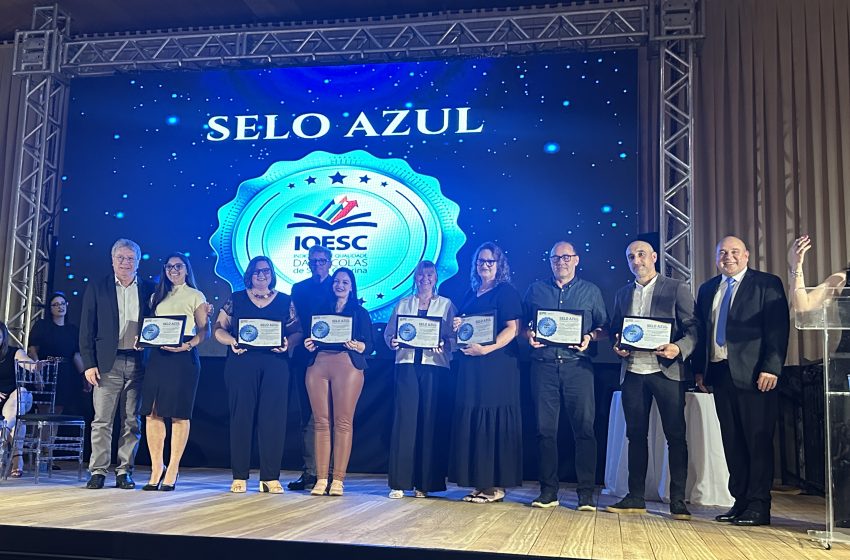  Escolas de São Bento do Sul recebem Selo Azul