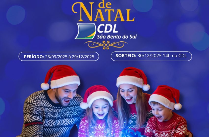  Campanha de Natal CDL oferece prêmios