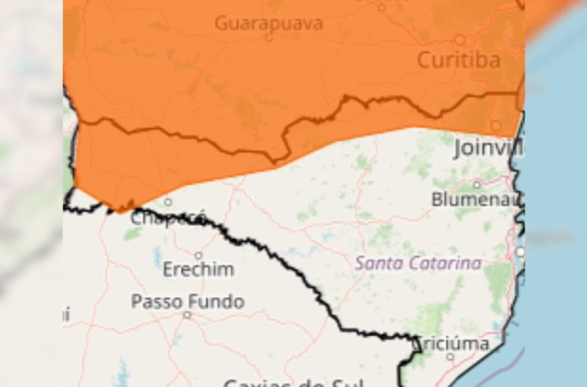  Previsão é de mais chuva nesta segunda-feira