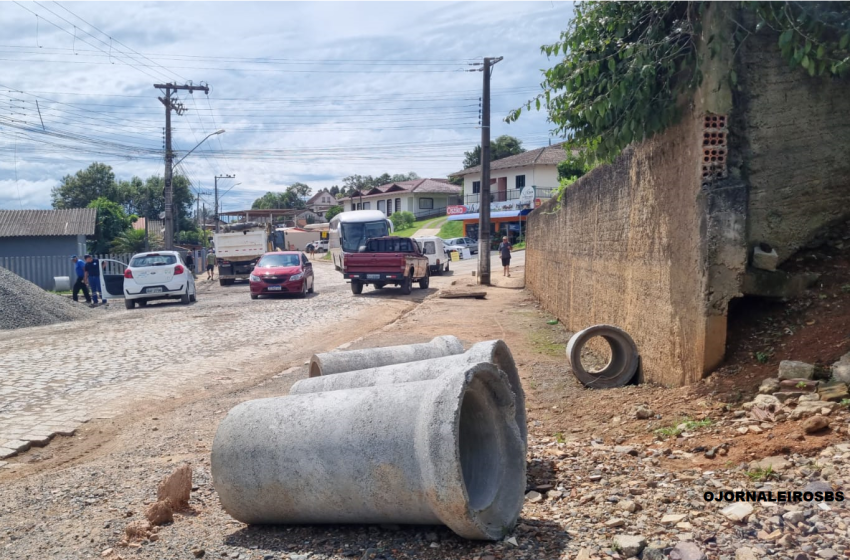  ATENÇÃO: Bloqueio total em trecho da Mathias Nossol