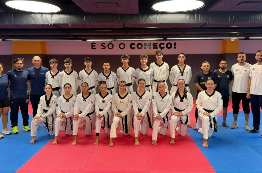  Rafaela e Breno participam de Treinamento da Seleção Brasileira de Base