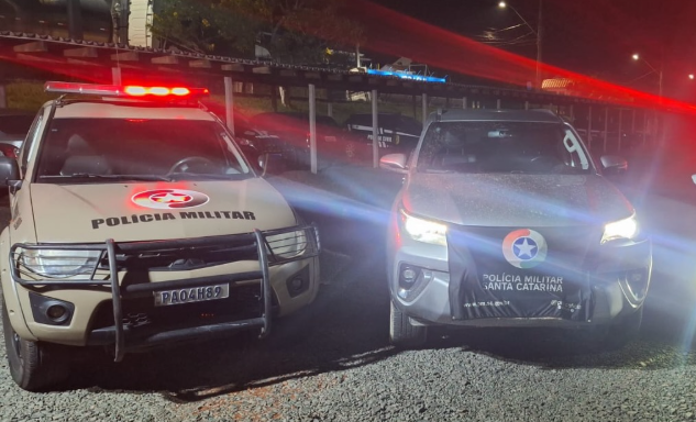  Veículo furtado em Piçarras é apreendido pela PM