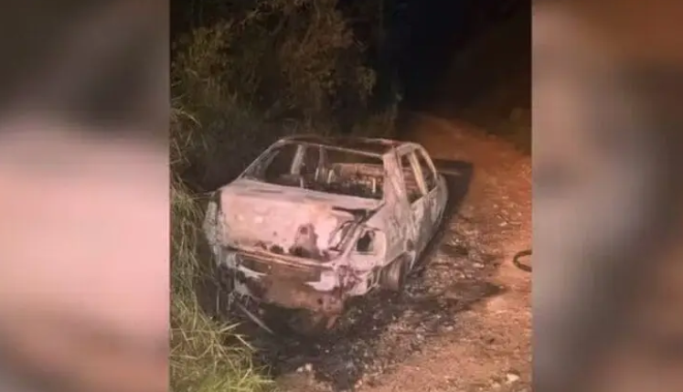  PM encontra corpo carbonizado dentro de porta-malas