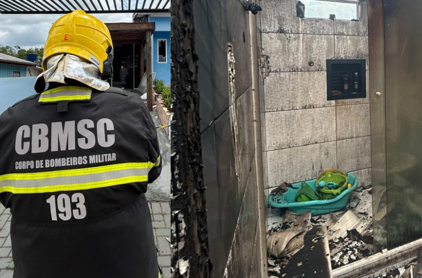  Incêndio atinge lar de idosos na manhã de quarta