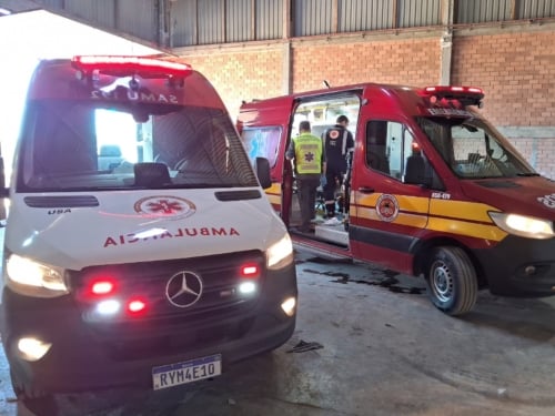  Homem fica  gravemente ferido após sofrer queda de altura