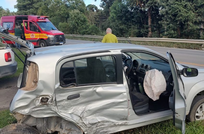  Acidente em Campo Alegre deixa deixa duas pessoas feridas