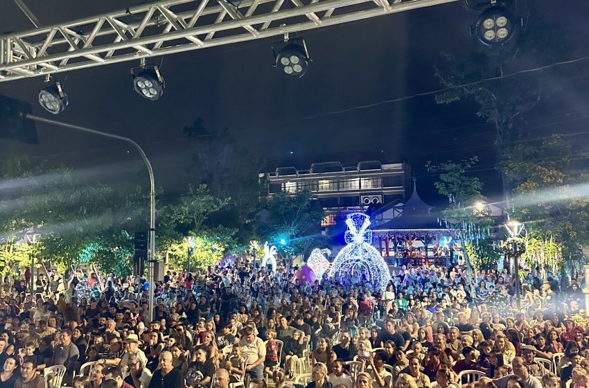 Abertura da programação de Páscoa reúne grande público em São Bento do Sul