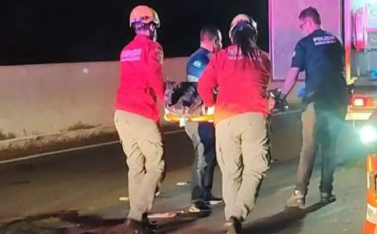  Mulher morre após ser atropelada duas vezes na BR-280 em Guaramirim