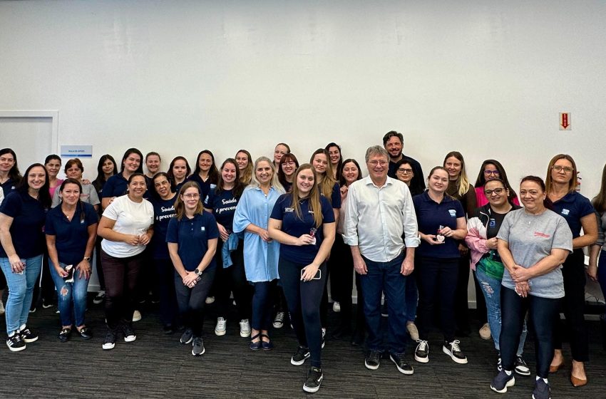  SAMAE inicia a semana com momento especial em homenagem às mulheres