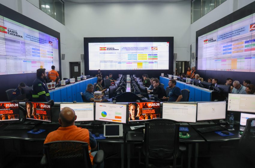  Apenas um município não participou do simulado da Defesa Civil