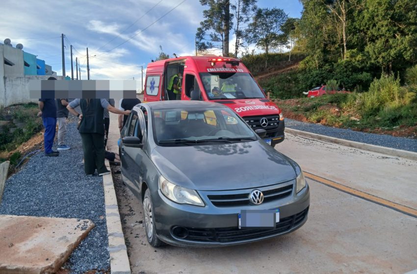  Criança de 8 anos é atropelada no bairro Serra Alta