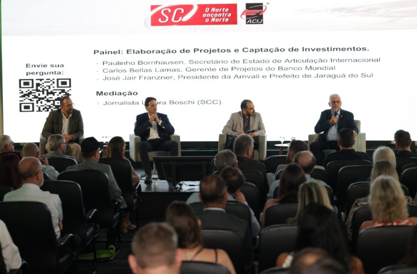  Evento em Joinville debate futuro econômico e reforça integração do Norte catarinense