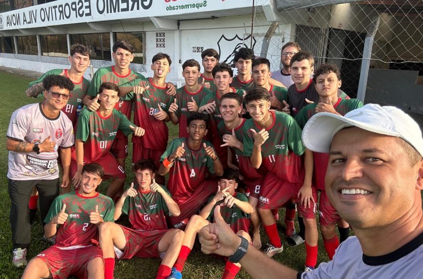  Sub-18 vence o Ipiranga e segue invicto no Citadino da Liga Joinvilense de Futebol de Campo