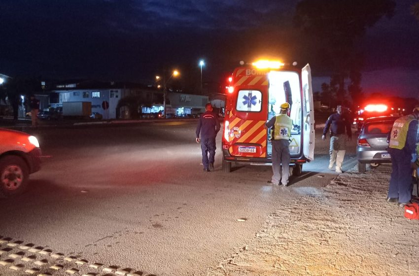  Motorista foge após se envolver em acidente