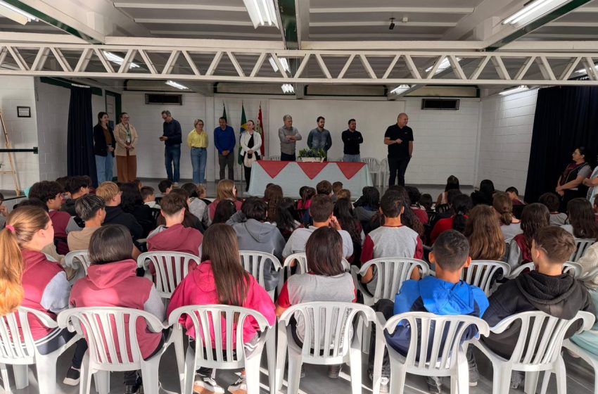  Ordem de Serviço autoriza reforma e ampliação da EBM Dalmir Pedro Cubas