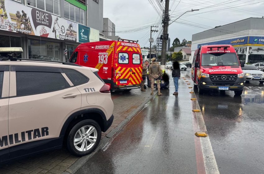  Dois menores feridos em acidente no Boehmerwald