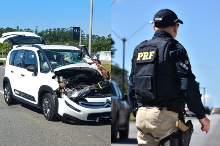  PRF registra milhares de infrações durante feriadão de Tiradentes em SC