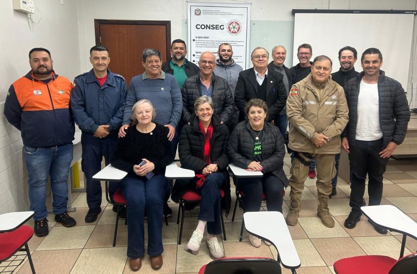  CONSEG define nova diretoria