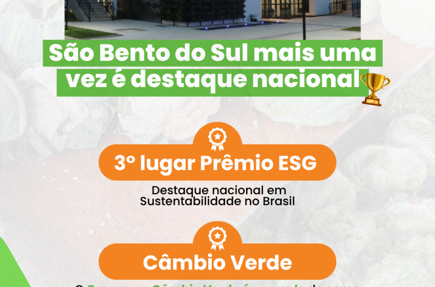  SAMAE de São Bento se destaca em nível nacional