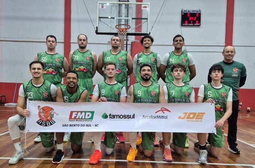  Basquete de São Bento do Sul terá jogos decisivos em casa neste fim de semana