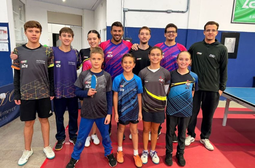  TÊNIS DE MESA: Atletas de São Bento do Sul representam Santa Catarina no Brasileirão