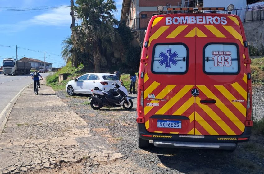  Idoso fica ferido em acidente na SC – 418