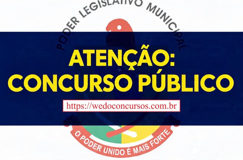  Câmara de Campo Alegre abre concurso público com vagas para Agente Administrativo e Contador