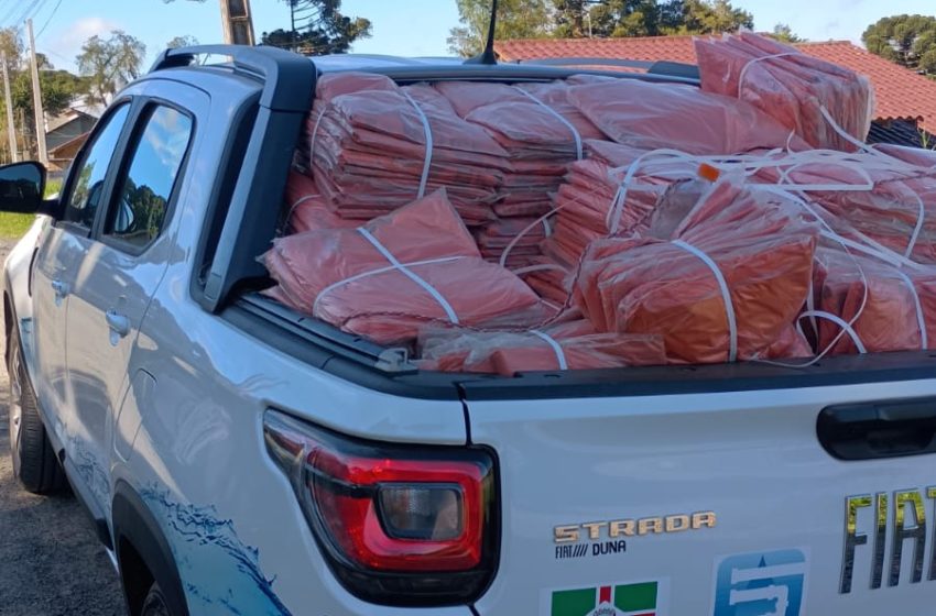  Distribuição de sacos laranja para recicláveis avança em Serra Alta