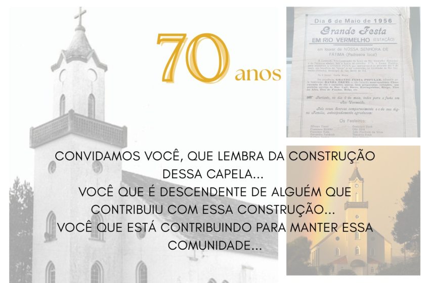  70 ANOS: comunidade celebra em Rio Vermelho