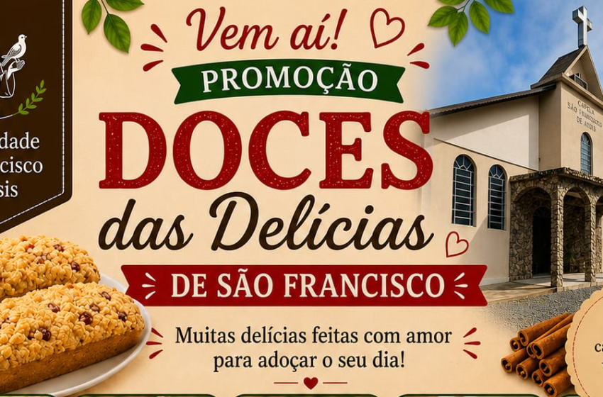  Comunidade São Francisco de Assis promove venda de doces e pães