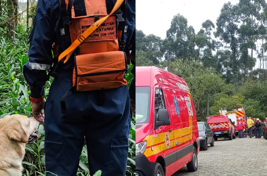  Idoso desaparecido em área de mata é encontrado após quase 20 horas de buscas