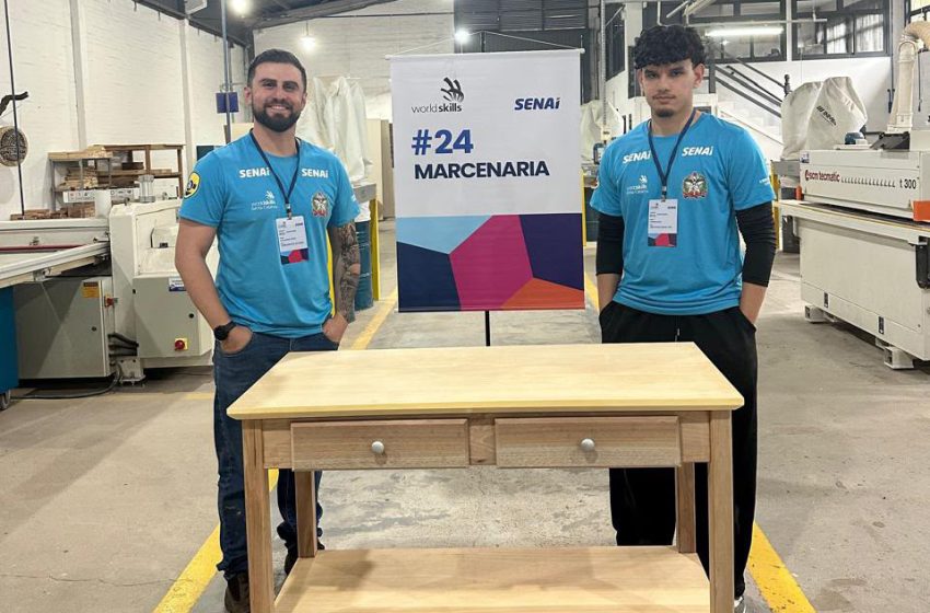  Estudante de Rio Negrinho vence etapa estadual da WorldSkills